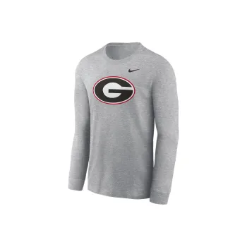 Nike Georgia Bulldogs Primary Logo Men's Nike College Long Sleeve T Shirt