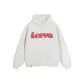 White Heather Gray Hooded