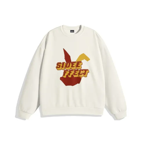 SIDEEFFECT Crew Neck Loose Fit Sweatshirt Spring Autumn And Winter Unisex