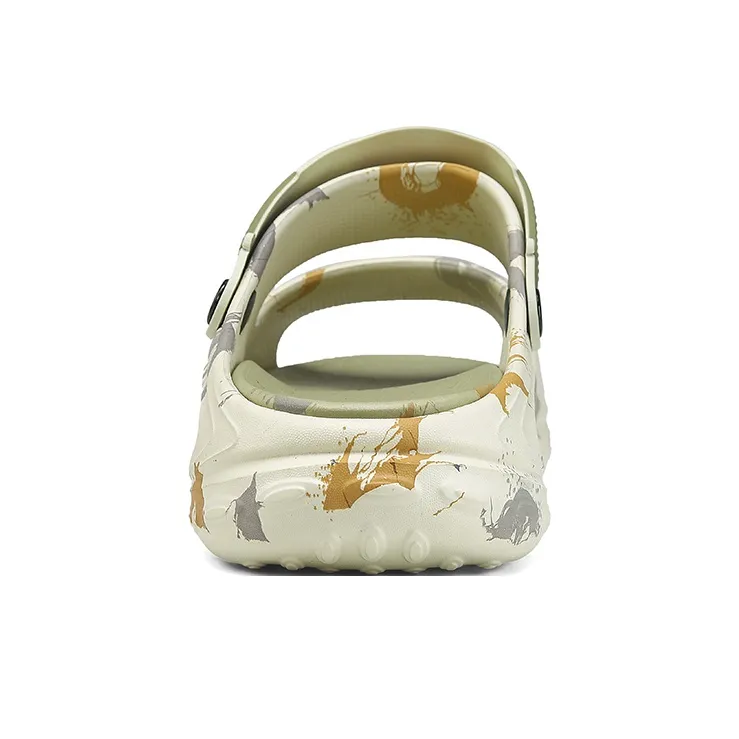 JEANSWEST The Unique Graffiti Niche Design Sense Of The National Tide Beach Sandals Men's-18