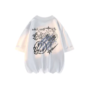 WHOLE EARTH T-Shirt Summer Unisex