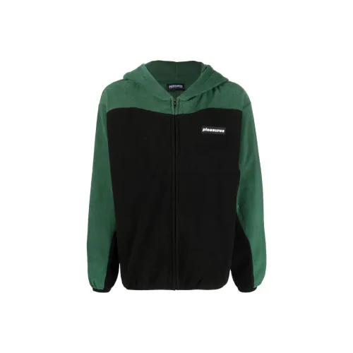 PLEASURES Whiskey Zip Hoodie