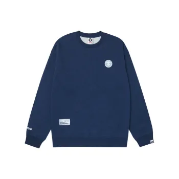 Aape Logo patch Crew neck Sweatshirt