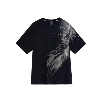 TCH T Shirt Unisex Black With Silver Logo