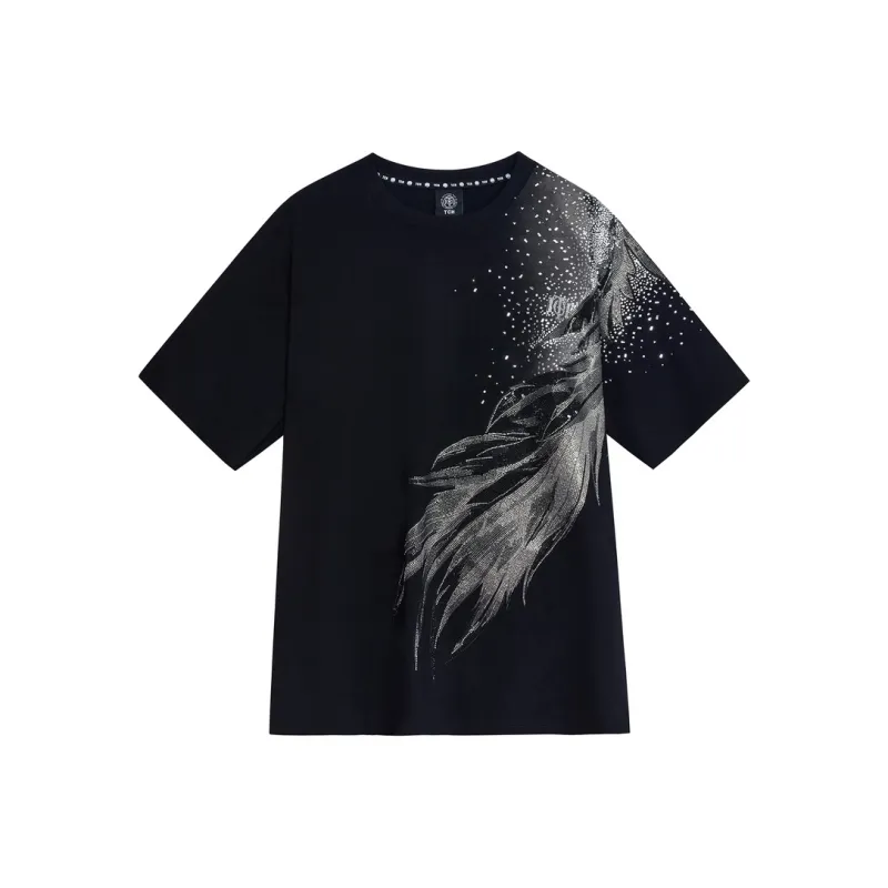 TCH T Shirt Unisex Black With Silver Logo-0