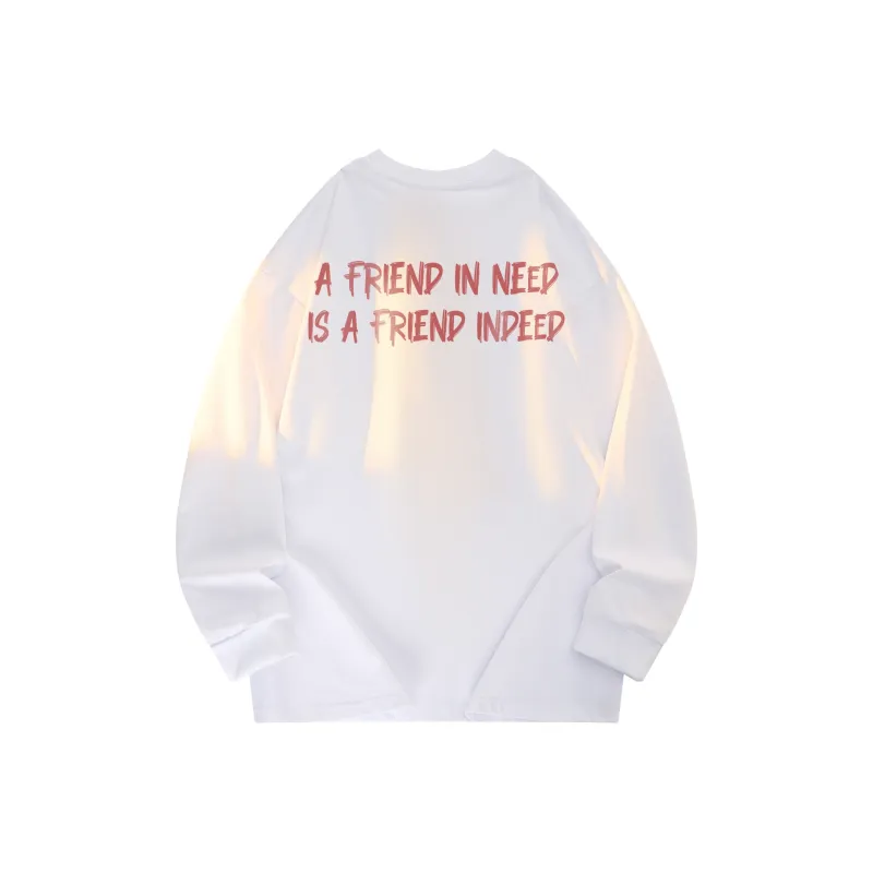 Yiwen Long Sleeved T Shirts Unisex-2