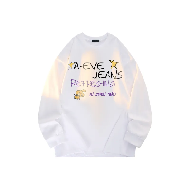 Yiwen Long Sleeved T Shirts Unisex-3