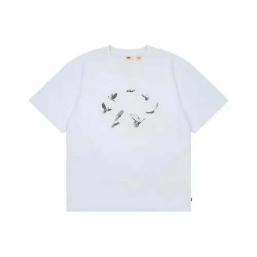 Good Bai X Levis GOOD BAI Collaboration T-Shirts Unisex White