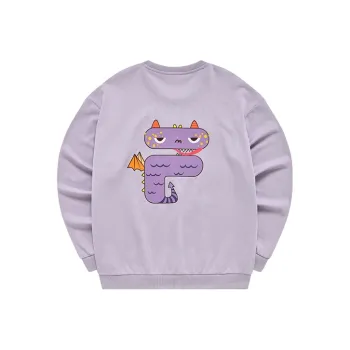 FILA FUSION Sweatshirts Unisex Fantasy Purple