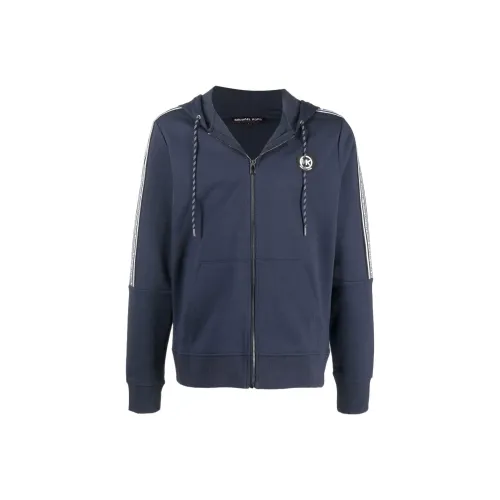 MICHAEL KORS Logo patch Zip up Hoodie