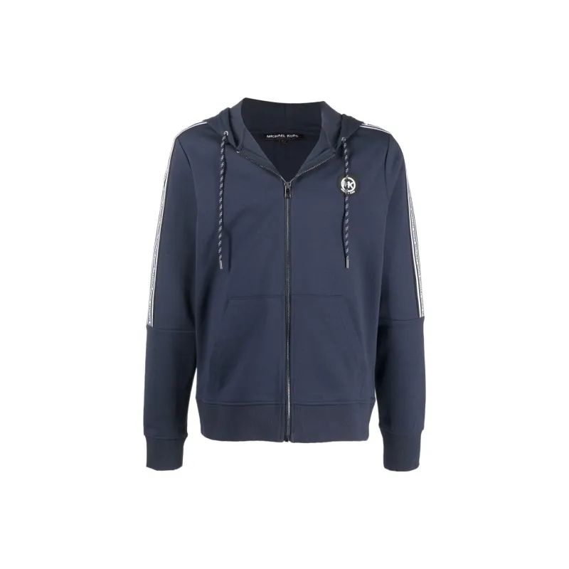 MICHAEL KORS Logo patch Zip up Hoodie-0
