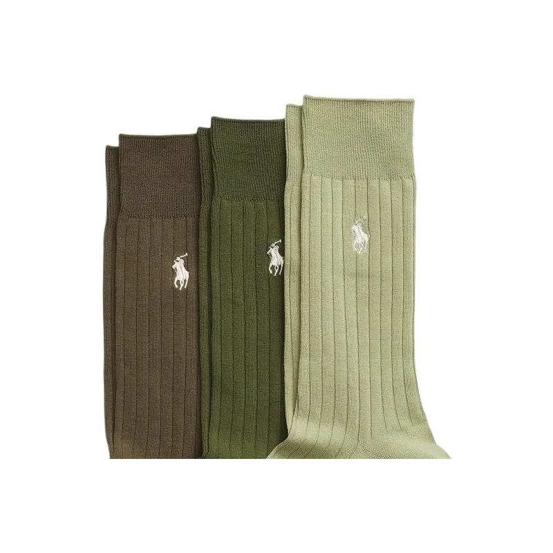 Polo Ralph Lauren Mid Calf Socks Men's 3 Pack-1