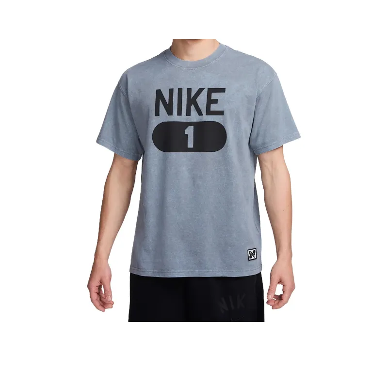 Nike T Shirts Men Smoke Gray-0