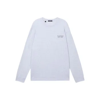 GUESS T Shirt Unisex Light Gray
