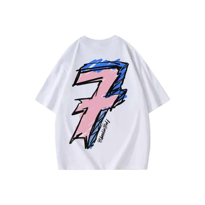 CHARLIE GOLF T Shirt Unisex White-0