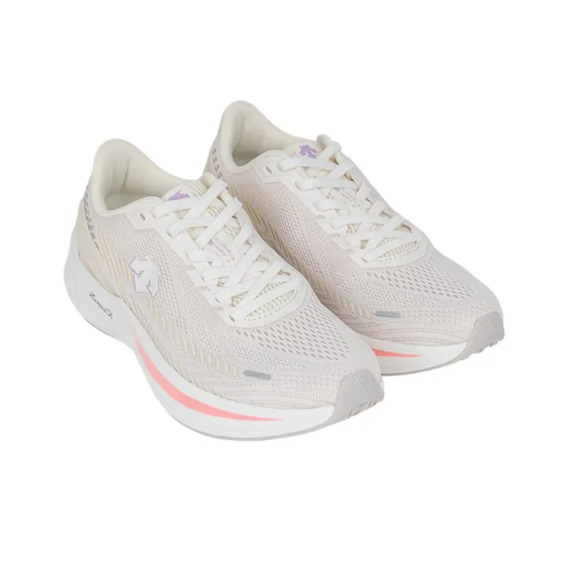 DESCENTE Energize Super V2 Anti Slip Wear Resistant Low Top Running Shoes Women's Beige-2