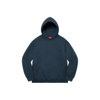 Supreme Satin Appliqué Hooded Sweatshirt
