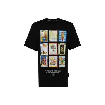 Marine Serre Graphic print Cotton T shirt