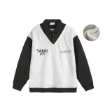 Fleece-Lined White & Black
