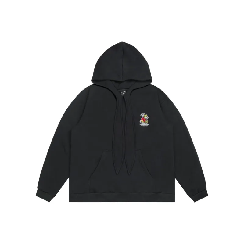 WAYNEXZAVIER Hooded Loose Fit Plus Size Sweatshirt Unisex-0