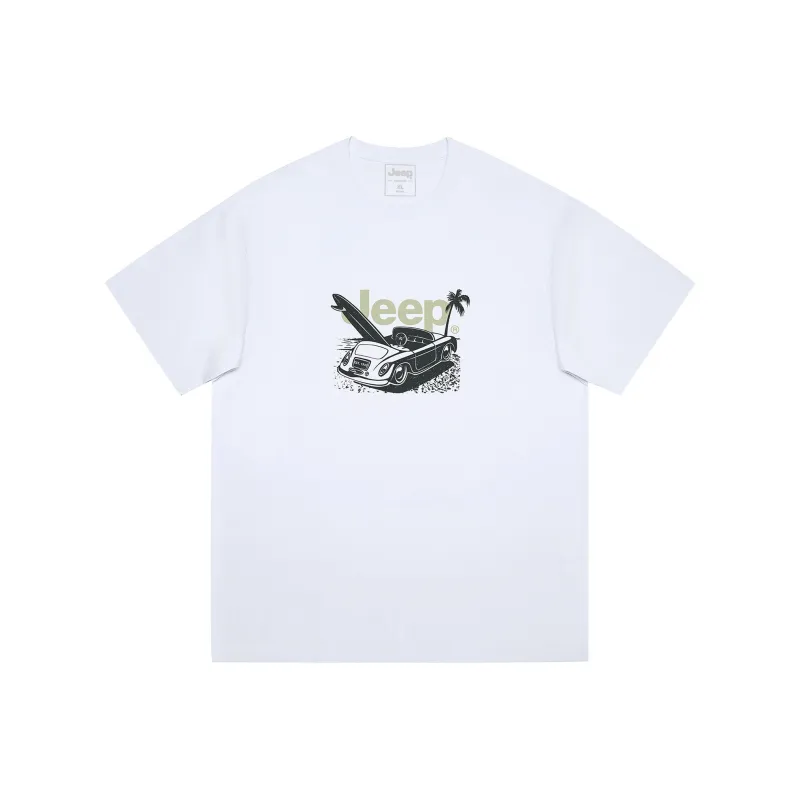 Jeep T-Shirts Unisex White-0