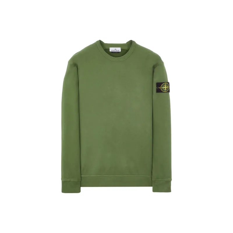 STONE ISLAND FW22 Sweatshirt Men's Olive Green-0