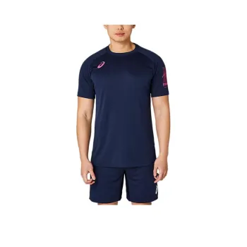 Asics T Shirt Unisex Marine Blue