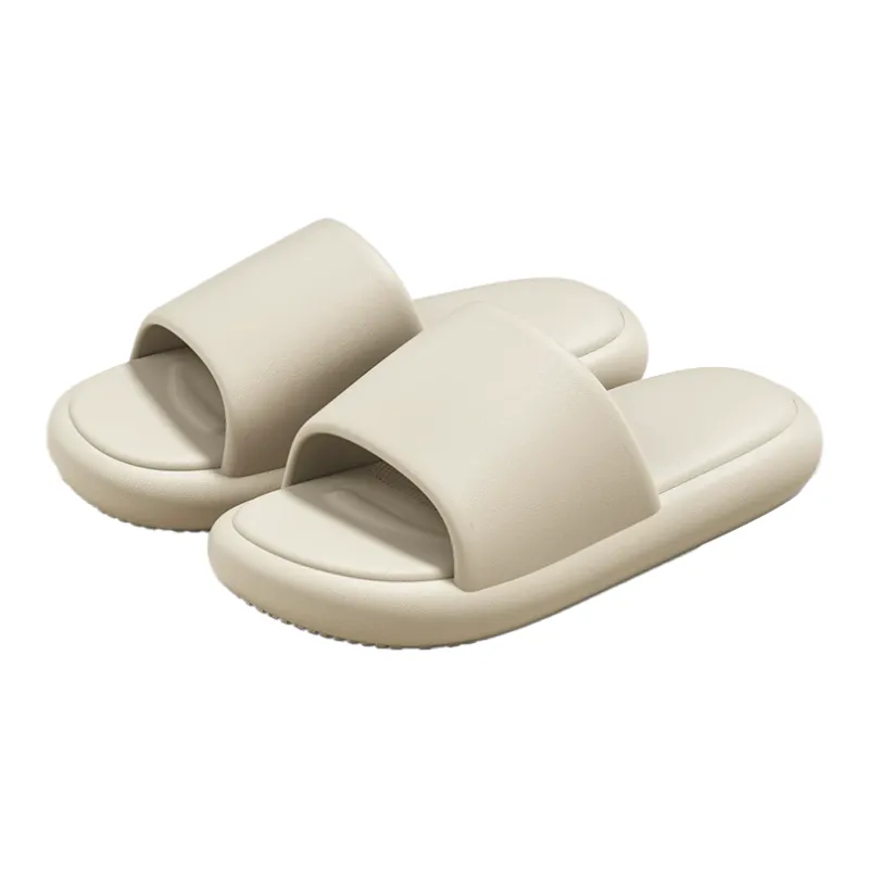 NANJIREN Summer Men's Sandals & Slippers Home Platform Squashy And Bouncy Feeling Home Slippers-3