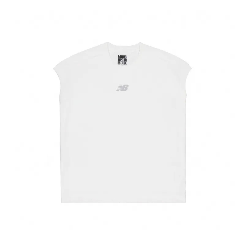 New Balance New Balance SS23 9BOX Series T Shirt Unisex White-0
