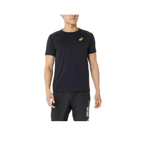 Asics AIM TRG T Shirt Men Black/Yellow