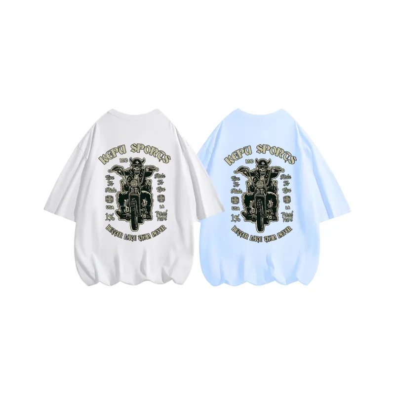 Kepu Short Sleeved T Shirts Unisex 2 Pack-11