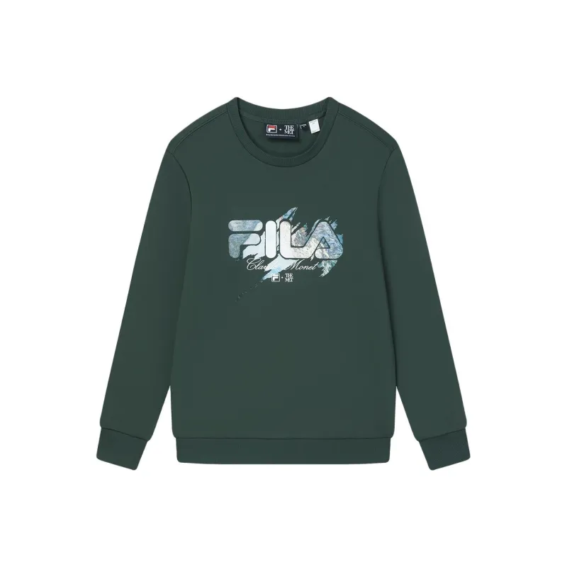 FILA Sweatshirt Men's Deep Bamboo Green-0