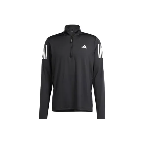 Adidas Free Shipping With AdiClub Own The Run Half Zip Jacket