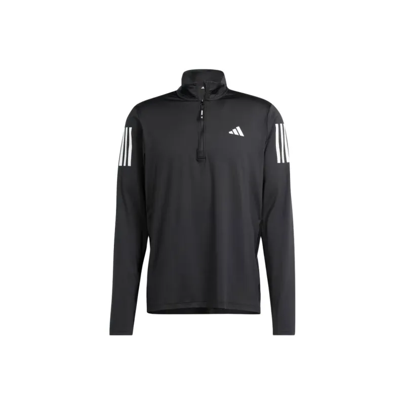 Adidas Free Shipping With AdiClub Own The Run Half Zip Jacket-0
