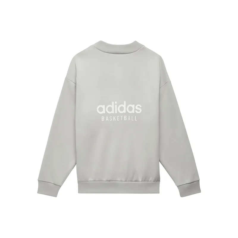 Adidas Originals Adidas Basketball Chapter 1 Sweatshirt Unisex Gray-0