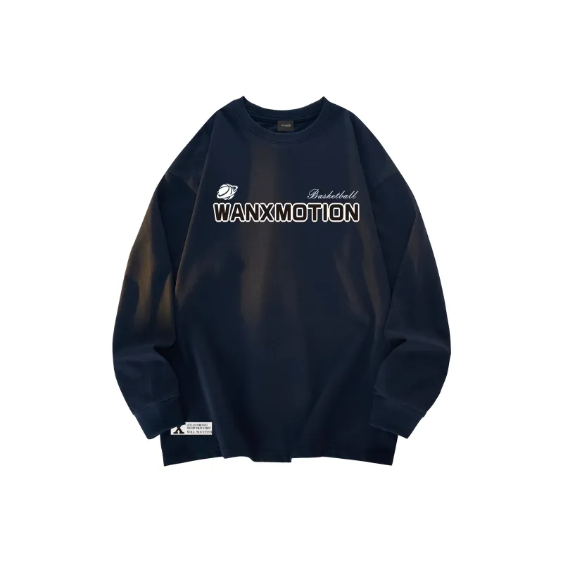 WANX Long Sleeved T Shirts Unisex-5