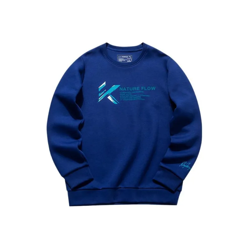 Anta Basketball Collection Sweatshirt Men's Signal Blue-0