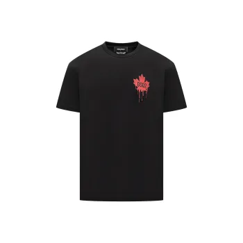 DSQUARED 2 Maple Leaf DSQ2 Cool Fit T Shirt