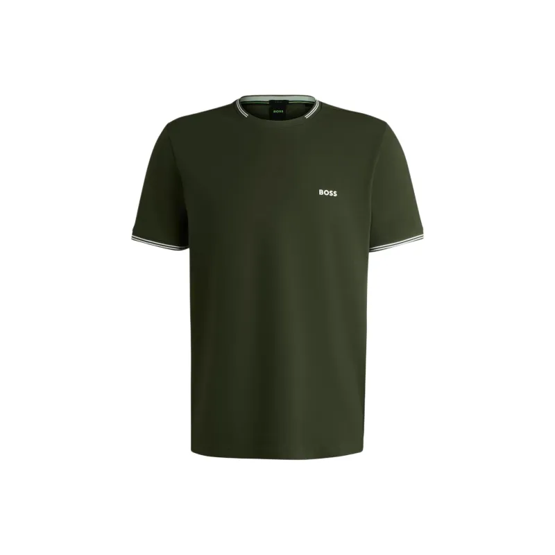HUGO BOSS T Shirts Men Green-0