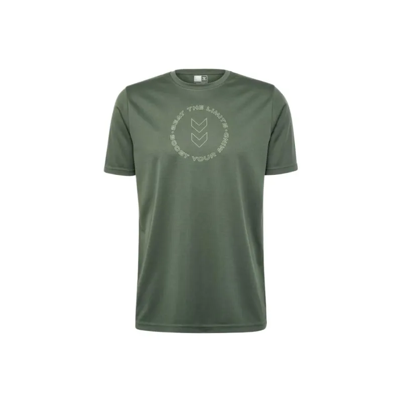 Hummel HMLTE BOOST T-Shirt Men's Green-0
