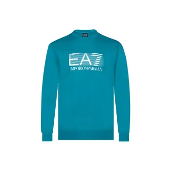 EMPORIO ARMANI EA7 Sweatshirts Men Dark Sky Blue