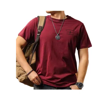 Seasonal Words T-Shirt Men's Maroon