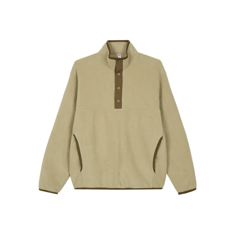 UNIQLO Sweatshirt Men's Dark Beige-0