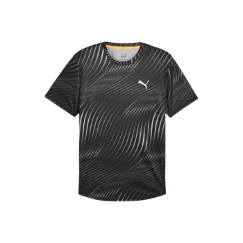 PUMA AOP T Shirt Men's Black/Q3 Print
