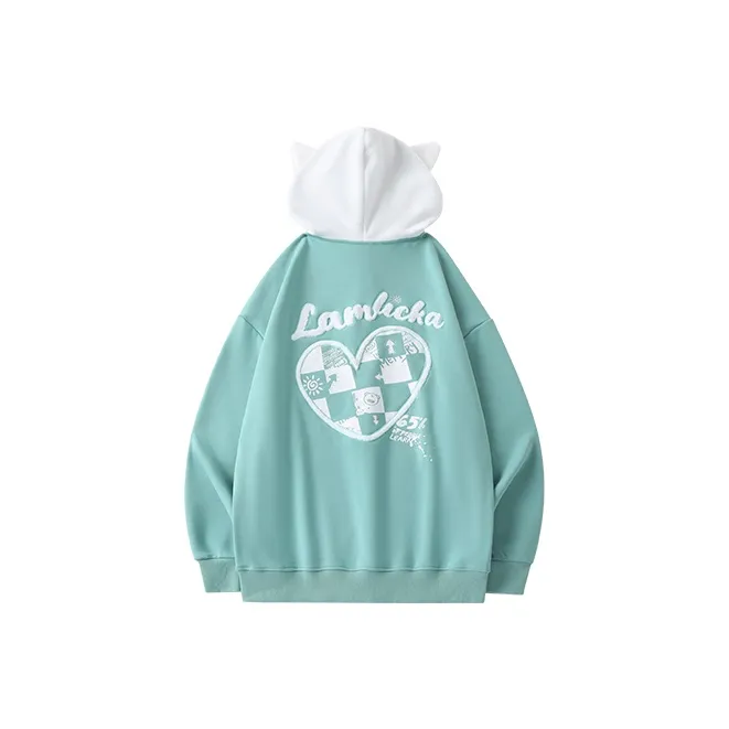 LAMLICKA Sweatshirts Unisex Green-0