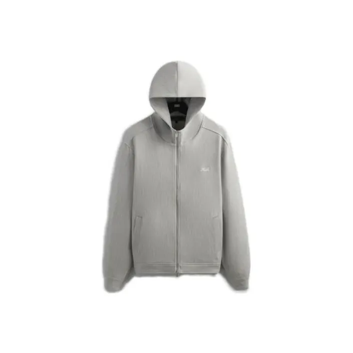 KITH Double Weave Selfridge Zip Up Hoodie-0