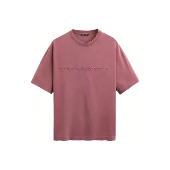 ZARA T Shirt Men's Washable Pink