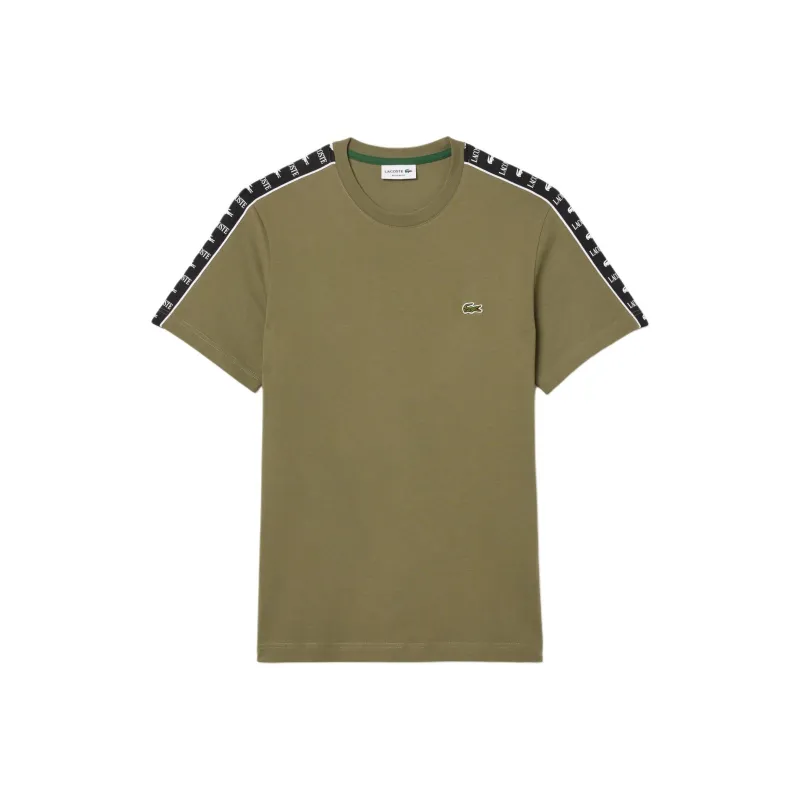 LACOSTE Logo patch T shirt-0