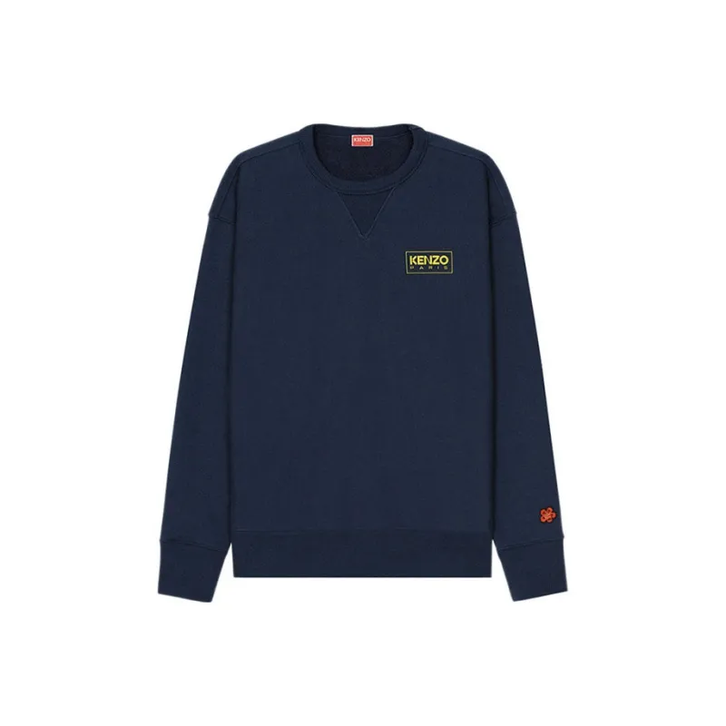 KENZO Boke Flower Series FW22 Sweatshirt Men's Midnight Blue-0