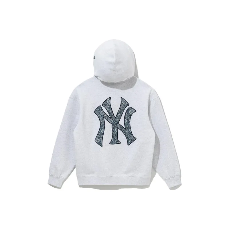 New Era New York Yankees Sweatshirts Unisex Gray-0